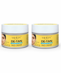 VIEWTY Professional De-Tan Cream – Tan Removal Face Cream for Men & Women ( Pack of 2)