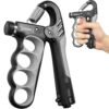KAREFUL Hand Grip Strengthener Gripper Rep Counter Fingers Exercise Workout 5-100KG Hand Grip/Fitness Grip