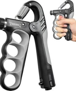 KAREFUL Hand Grip Strengthener Gripper Rep Counter Fingers Exercise Workout 5-100KG Hand Grip/Fitness Grip
