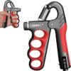 KAREFUL Hand Grip Strengthener Gripper Rep Counter Fingers Exercise Workout 5-100KG Hand Grip/Fitness Grip
