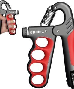 KAREFUL Hand Grip Strengthener Gripper Rep Counter Fingers Exercise Workout 5-100KG Hand Grip/Fitness Grip